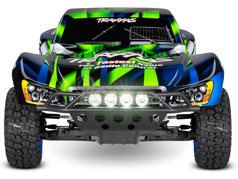 RC auto Traxxas Slash 1:10 RTR s LED osvětlením, červená