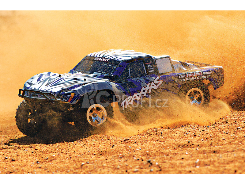 RC auto Traxxas Slash 1:10 RTR, modrá