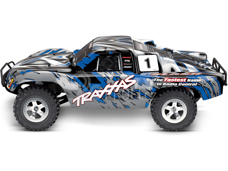 RC auto Traxxas Slash 1:10 RTR, modrá