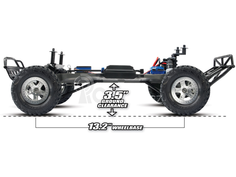 RC auto Traxxas Slash 1:10 RTR, modrá