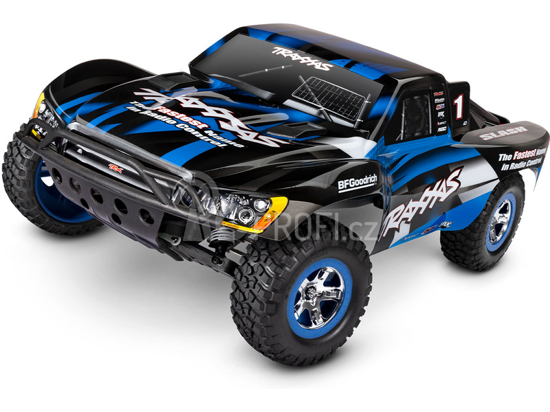 RC auto Traxxas Slash 1:10 RTR, modrá