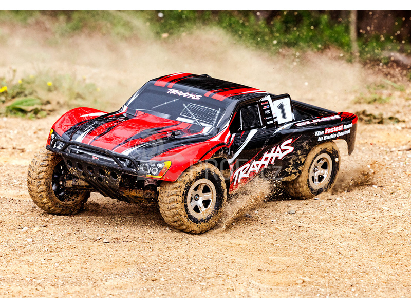 RC auto Traxxas Slash 1:10 RTR, modrá