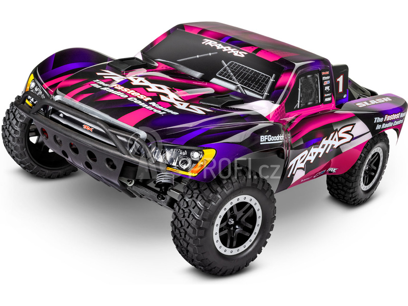 RC auto Traxxas Slash 1:10 RTR, oranžová