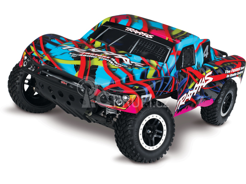 RC auto Traxxas Slash 1:10 RTR, růžová