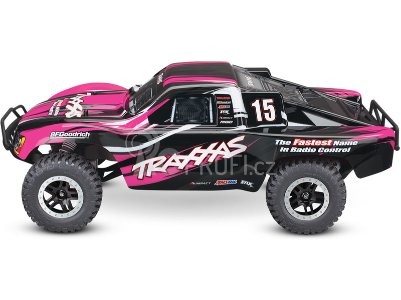 RC auto Traxxas Slash 1:10 RTR, růžová