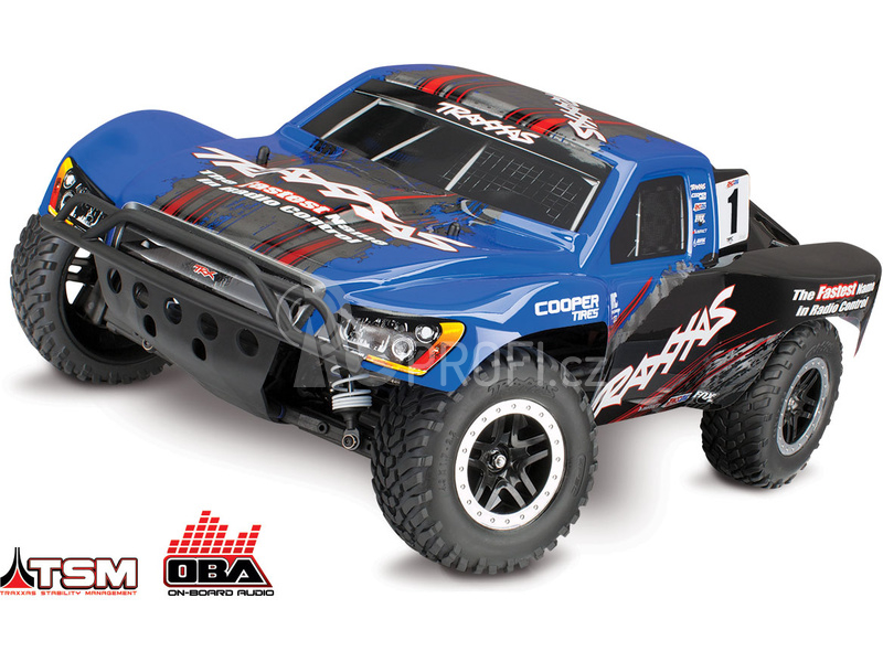 RC auto Traxxas Slash 1:10 VXL 4WD OBA TQi, Fox