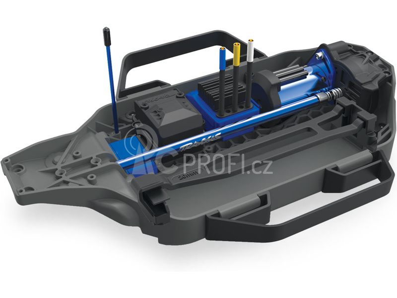 RC auto Traxxas Slash 1:10 VXL 4WD OBA TQi, modrá
