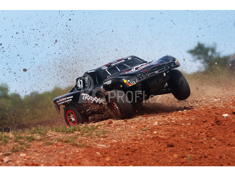 RC auto Traxxas Slash 1:10 VXL 4WD OBA TQi, modrá