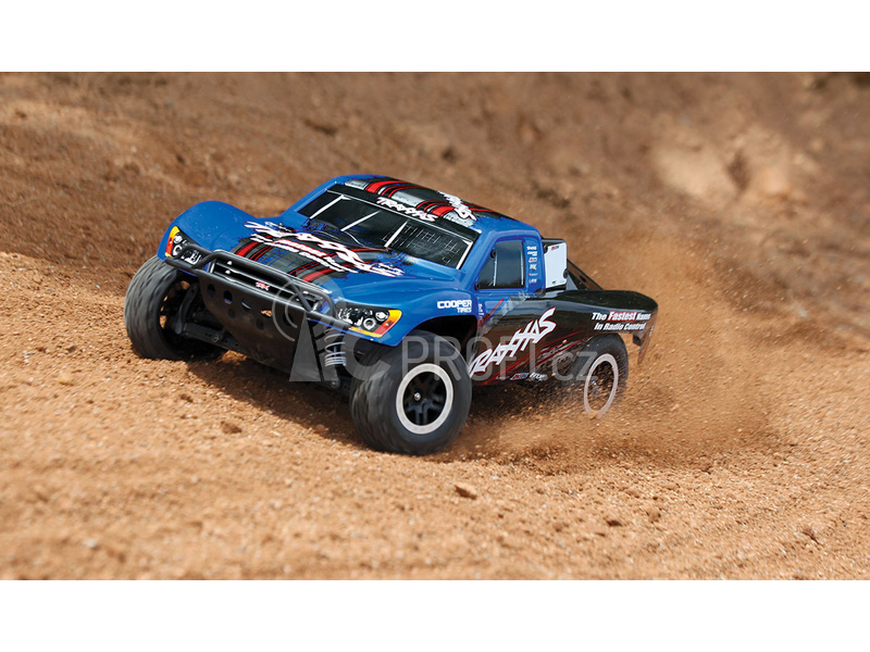 RC auto Traxxas Slash 1:10 VXL 4WD OBA TQi, modrá