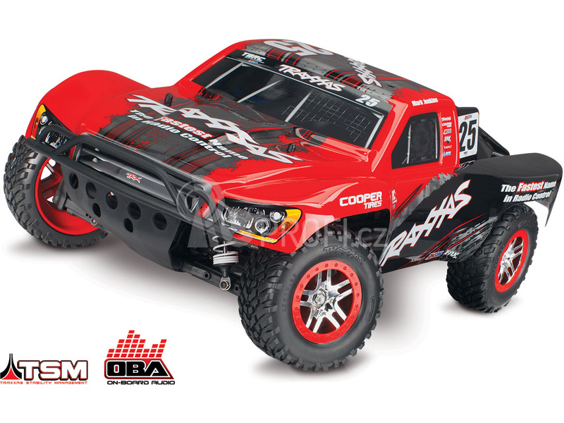 RC auto Traxxas Slash 1:10 VXL 4WD OBA TQi, modrá