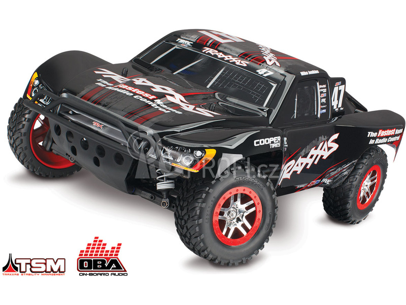 RC auto Traxxas Slash 1:10 VXL 4WD OBA TQi, modrá