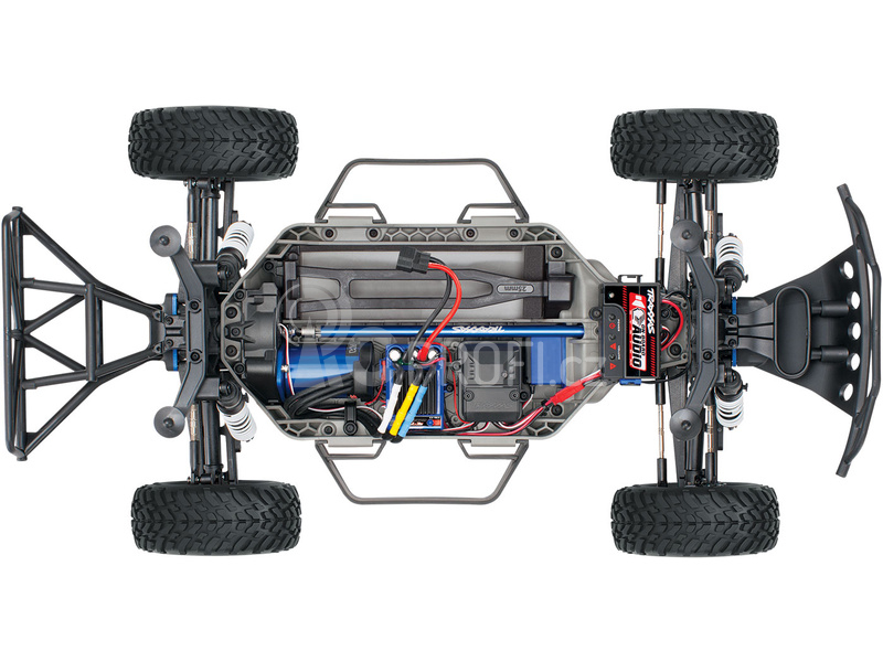 RC auto Traxxas Slash 1:10 VXL 4WD OBA TQi, modrá