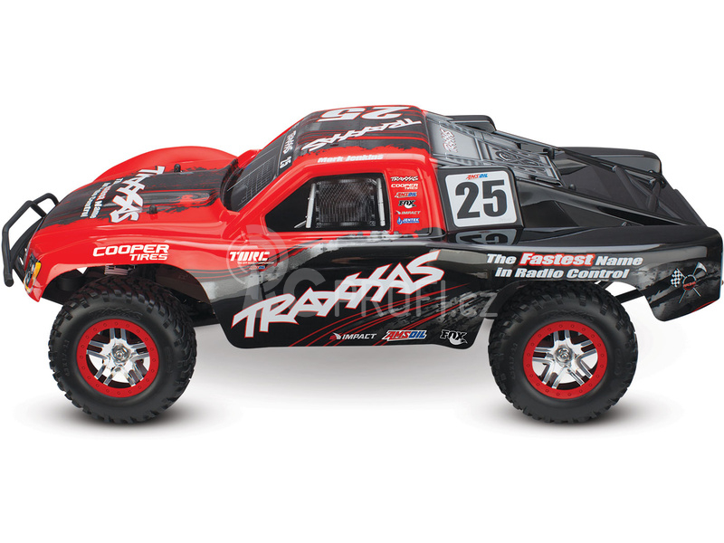 RC auto Traxxas Slash 1:10 VXL 4WD TQi, červená