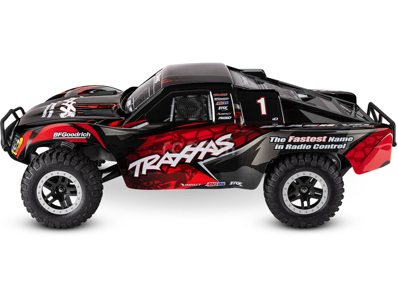 RC auto Traxxas Slash 1:10 VXL HD RTR, červená