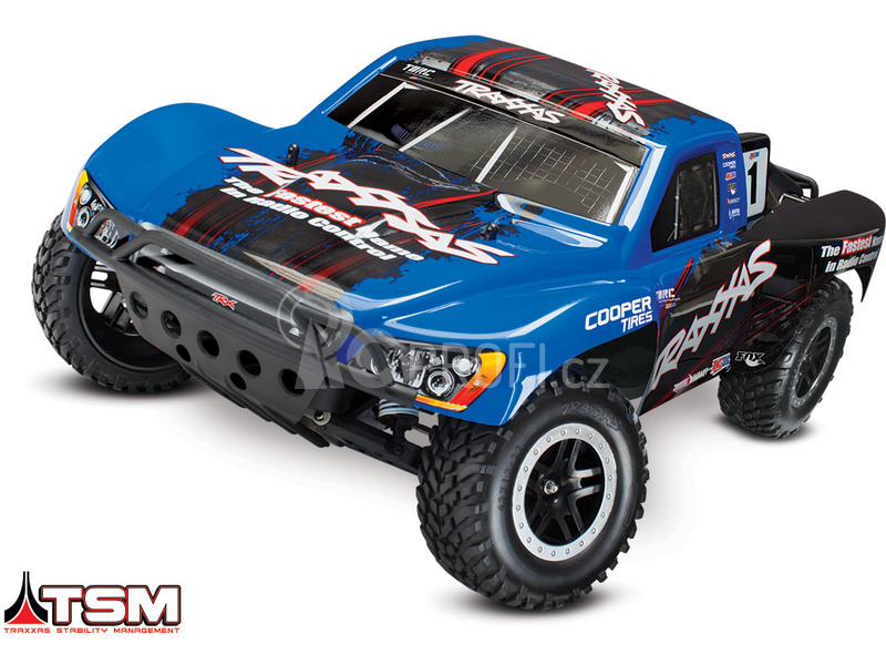 RC auto Traxxas Slash 1:10 VXL TQi, Fox