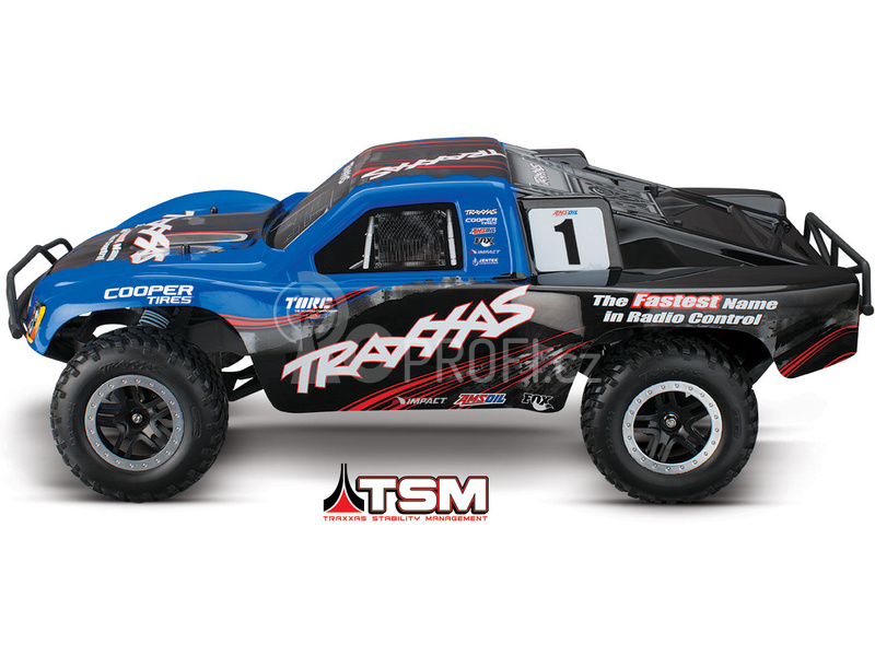 RC auto Traxxas Slash 1:10 VXL TQi, Fox