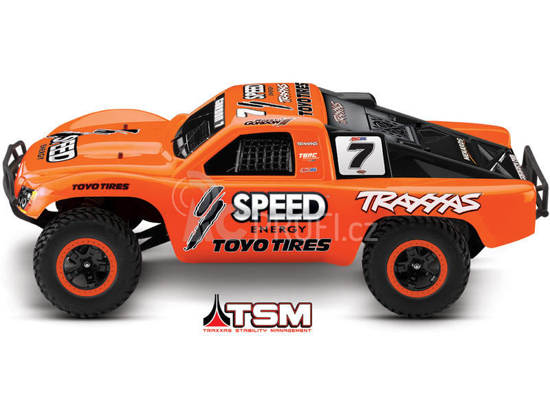 RC auto Traxxas Slash 1:10 VXL TQi, Fox