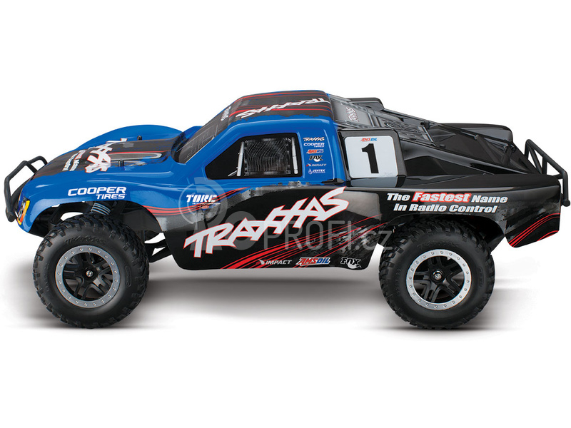 RC auto Traxxas Slash 1:10 VXL TQi RTR, modrá