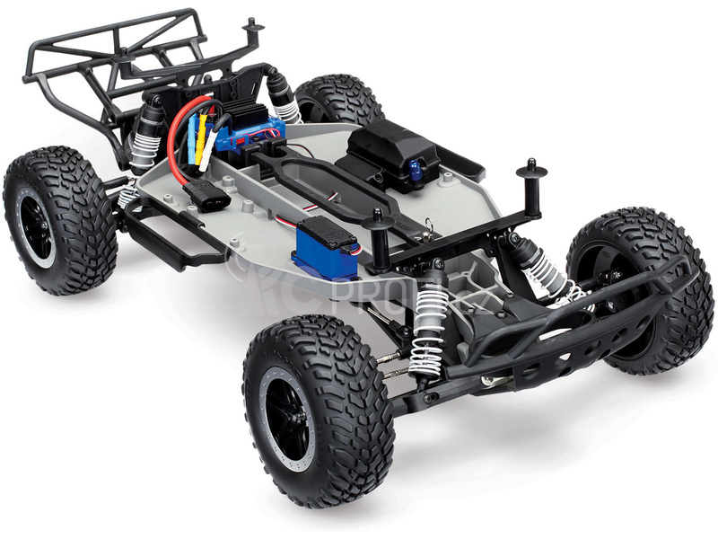 RC auto Traxxas Slash 1:10 VXL TQi RTR, modrá