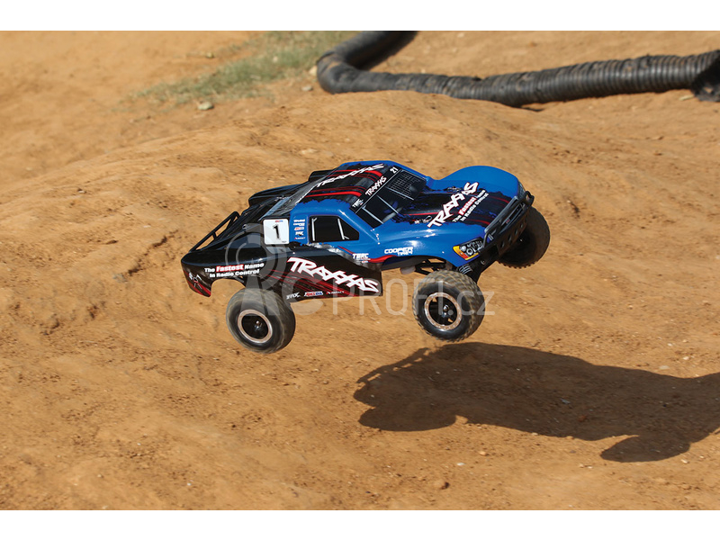 RC auto Traxxas Slash 1:10 VXL TQi RTR, modrá