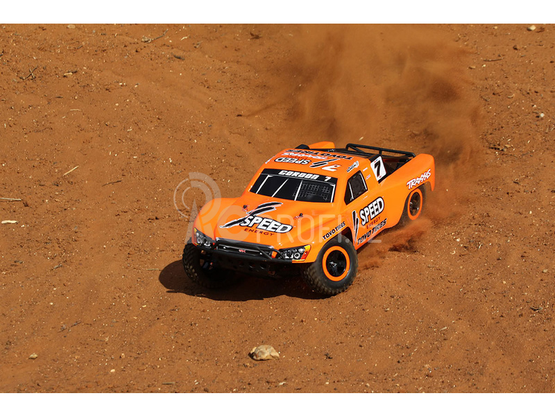 RC auto Traxxas Slash 1:10 VXL TQi, oranžová