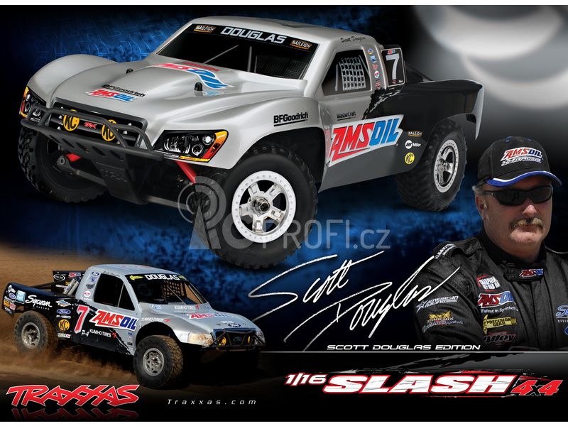 RC auto Traxxas Slash 1:16 RTR, Mike Jenkins