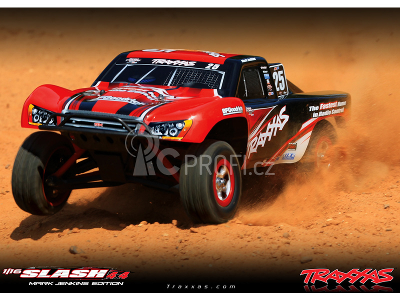 RC auto Traxxas Slash 1:16 RTR, Mike Jenkins