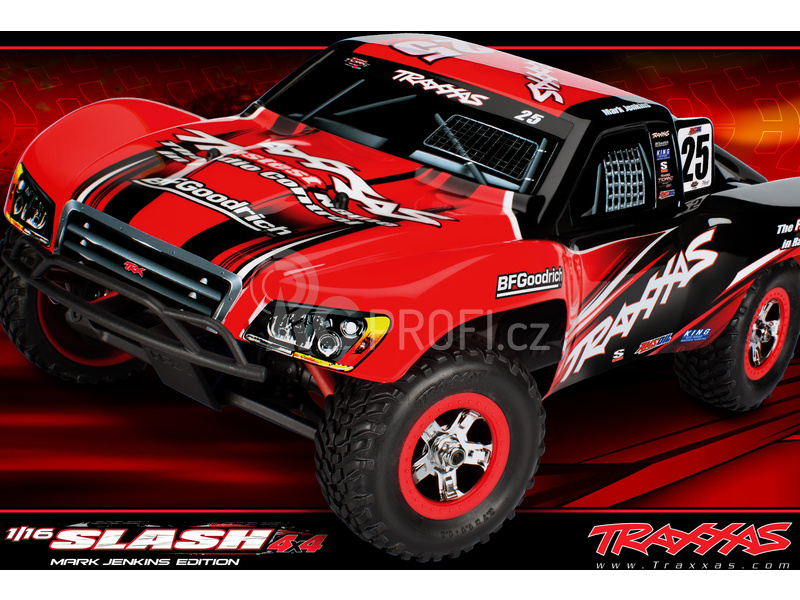 RC auto Traxxas Slash 1:16 RTR, Mike Jenkins