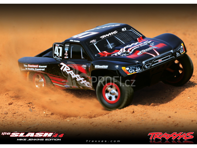 RC auto Traxxas Slash 1:16 RTR, Mike Jenkins