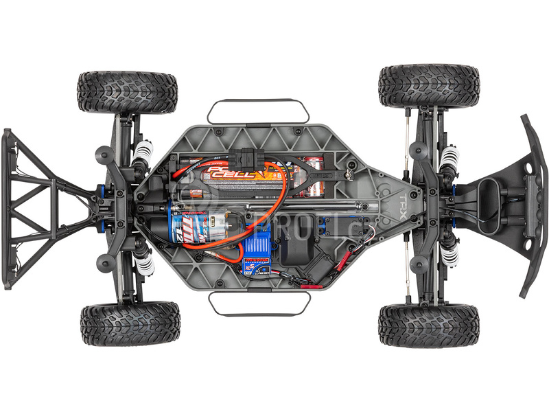 RC auto Traxxas Slash 4WD 1:10 RTR s LED osvětlením, červená