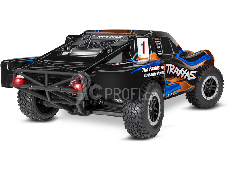 RC auto Traxxas Slash 4WD 1:10 RTR s LED osvětlením, červená