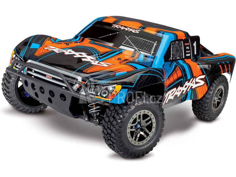 RC auto Traxxas Slash Ultimate 1:10 4WD VXL TQi, oranžová