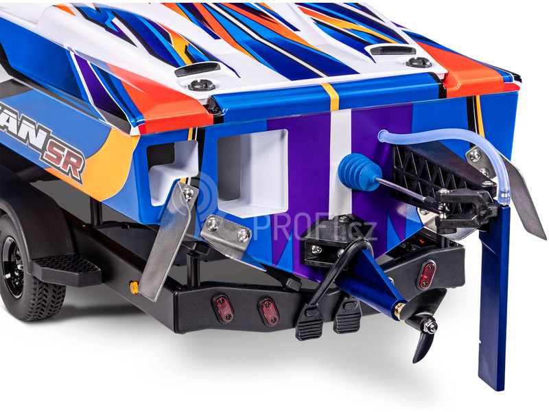RC loď Traxxas Spartan SR, oranžová