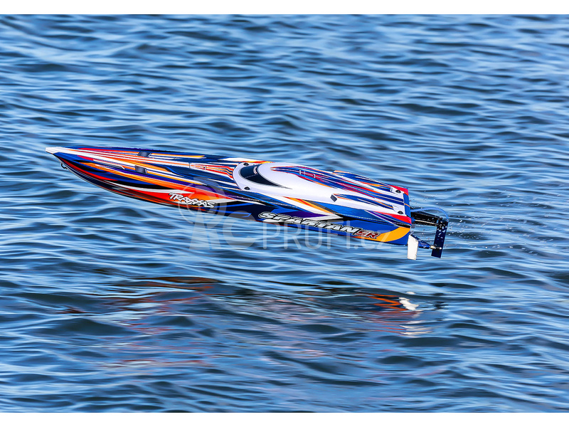 RC loď Traxxas Spartan SR, oranžová