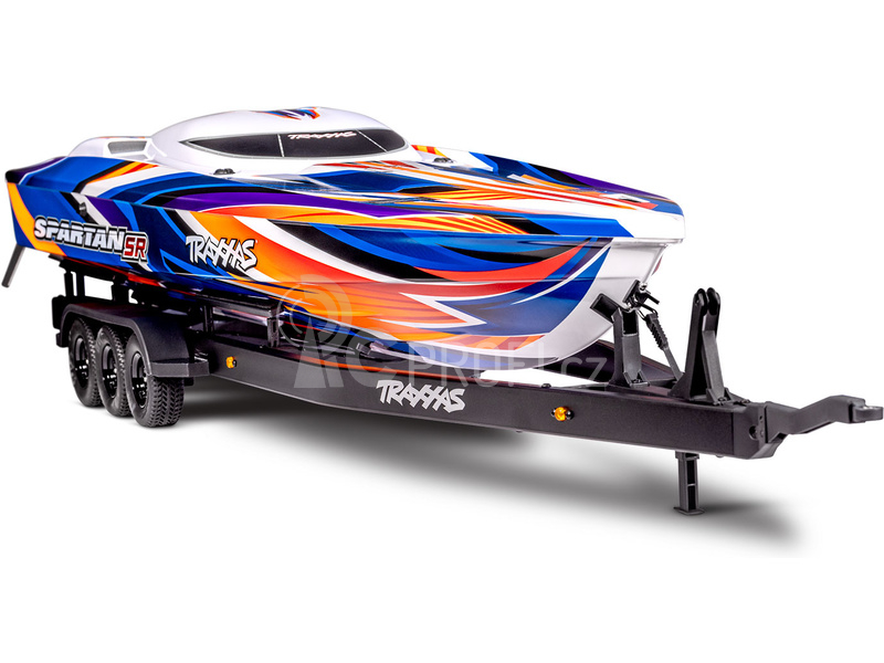 RC loď Traxxas Spartan SR, oranžová