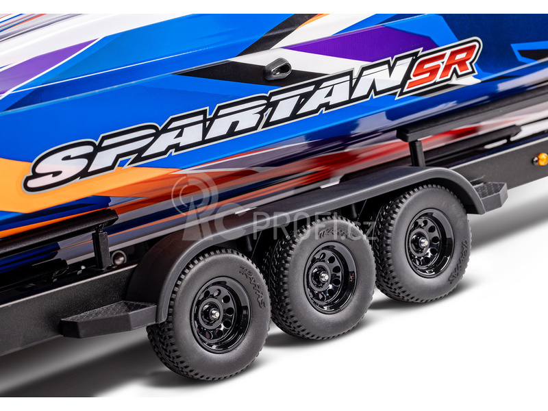 RC auto Traxxas Spartan SR, oranžová