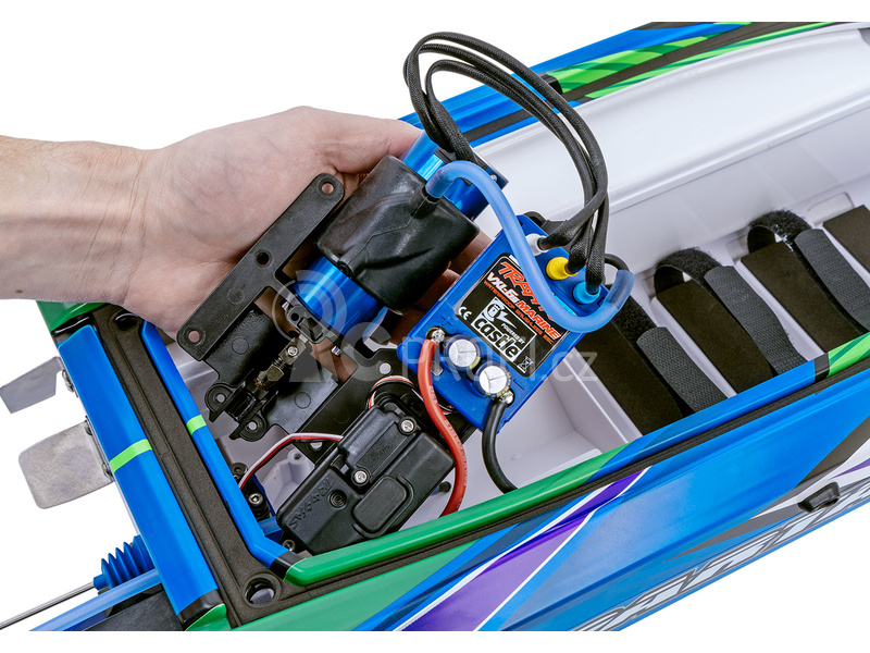 RC loď Traxxas Spartan SR, oranžová