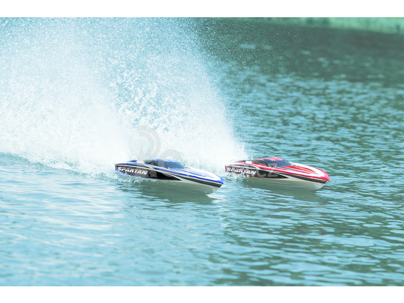 Traxxas Spartan TQi RTR modrý