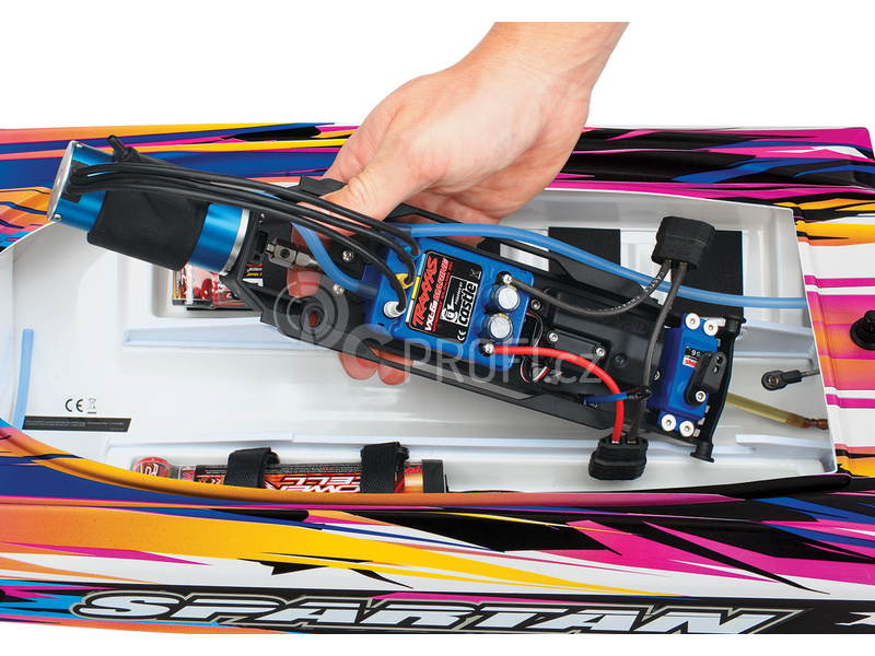 Traxxas Spartan TQi RTR oranžový