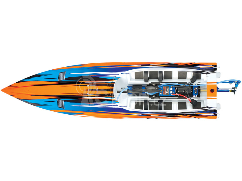 Traxxas Spartan TQi RTR oranžový