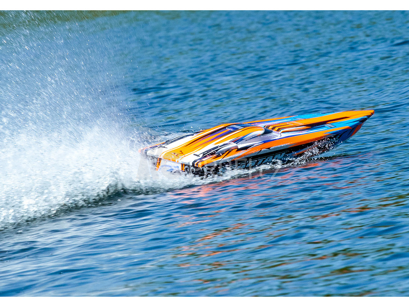 Traxxas Spartan TQi RTR oranžový