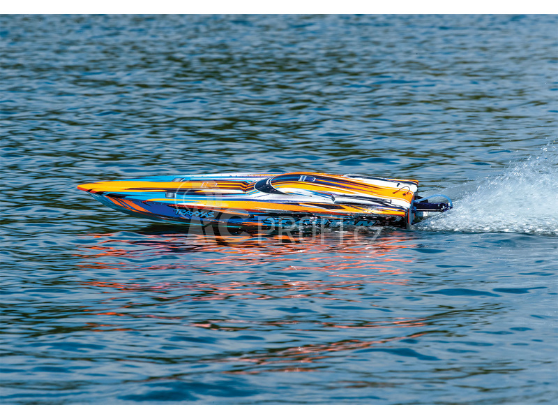 Traxxas Spartan TQi RTR oranžový
