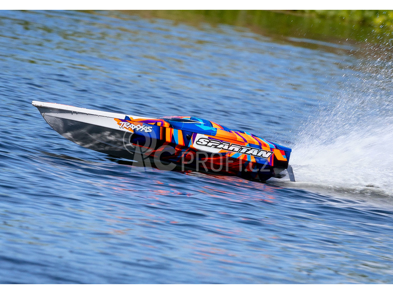 Traxxas Spartan TQi RTR oranžový