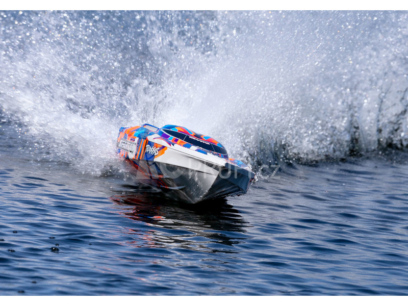 Traxxas Spartan TQi RTR oranžový