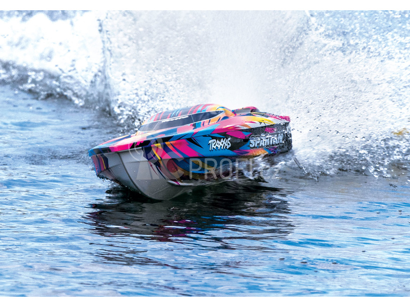 Traxxas Spartan TQi RTR oranžový