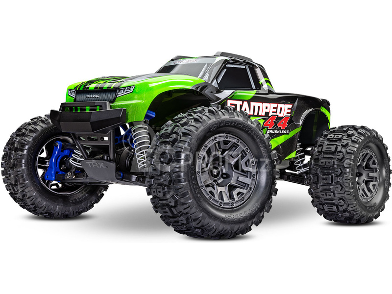 RC auto Traxxas Stampede 1:10 2BL 4WD RTR, modrá