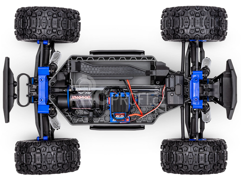 RC auto Traxxas Stampede 1:10 2BL 4WD RTR, modrá