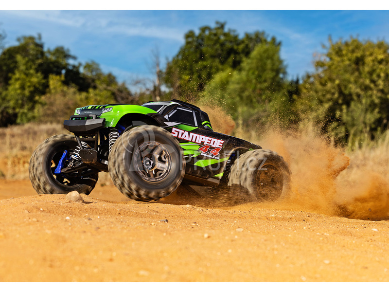 RC auto Traxxas Stampede 1:10 2BL 4WD RTR, modrá