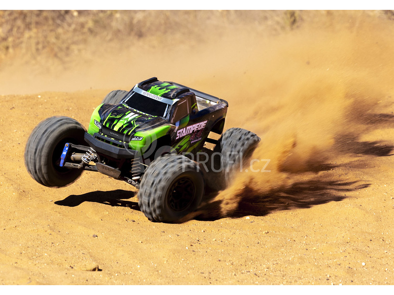 RC auto Traxxas Stampede 1:10 2BL 4WD RTR, modrá