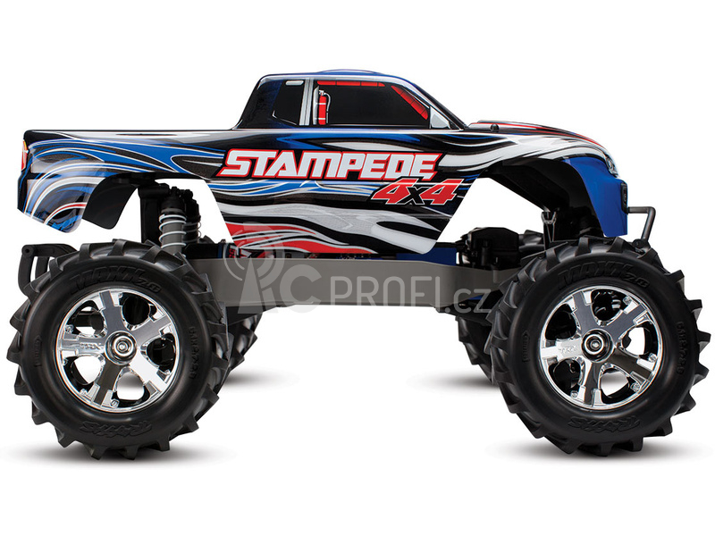 RC auto Traxxas Stampede 1:10 4WD RTR, černá